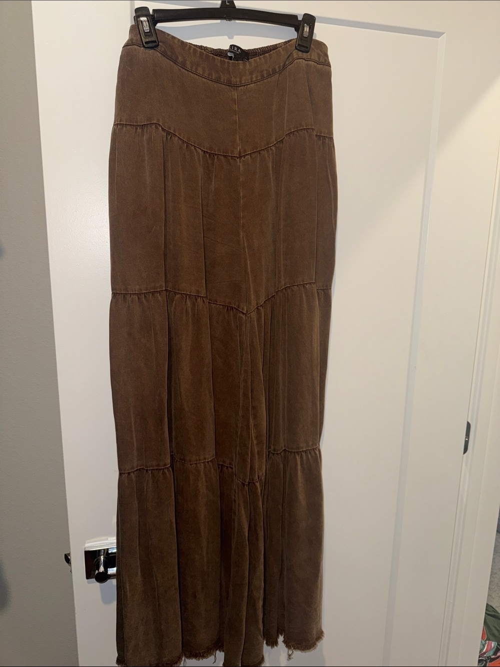 Akira Indie Washed Tiered Long Leg Pants